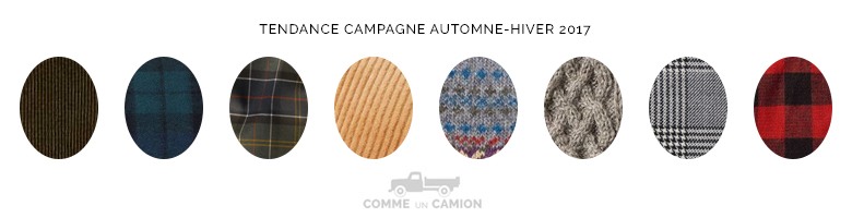 tendance campagne homme 2017 motifs