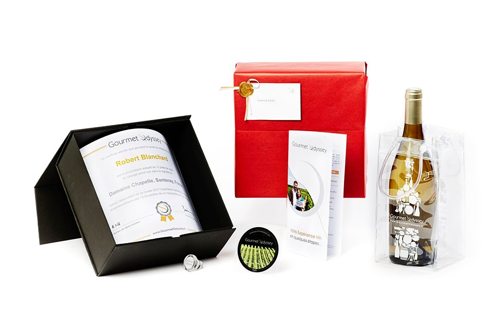 gourmet odyssey coffret experience vin