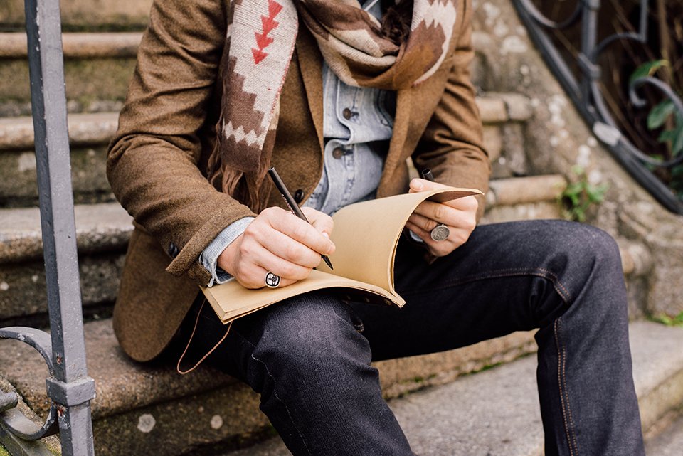 Look Rennes Etudiant Ecriture Cahier