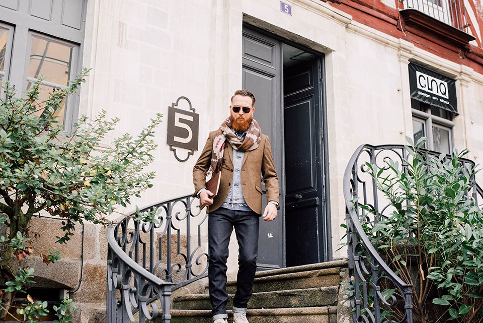 Look Rennes Etudiant Escalier