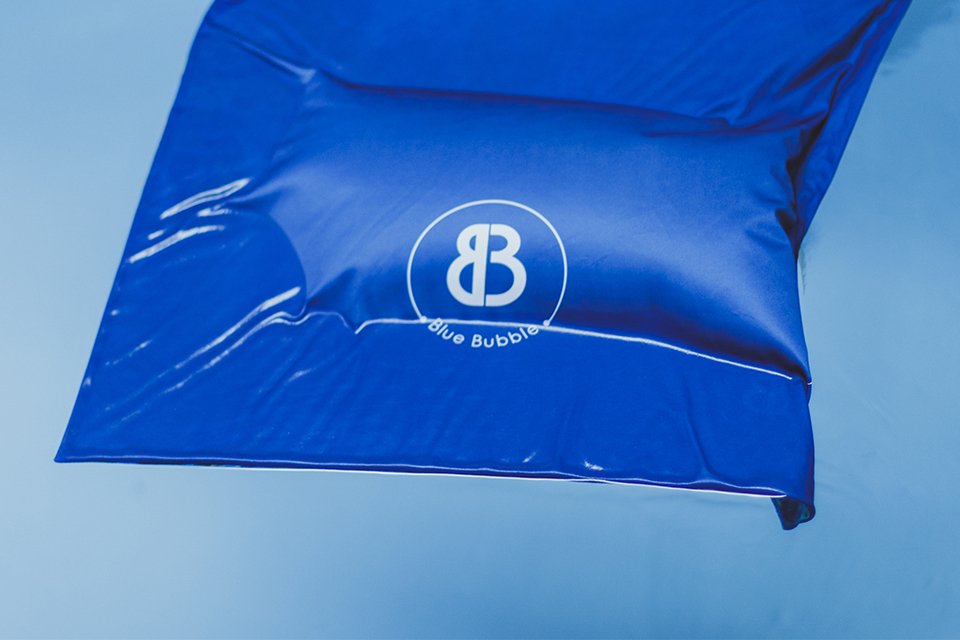 blue bubble logo