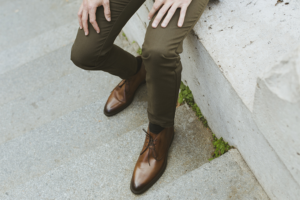 chaussures hardrige stan marron