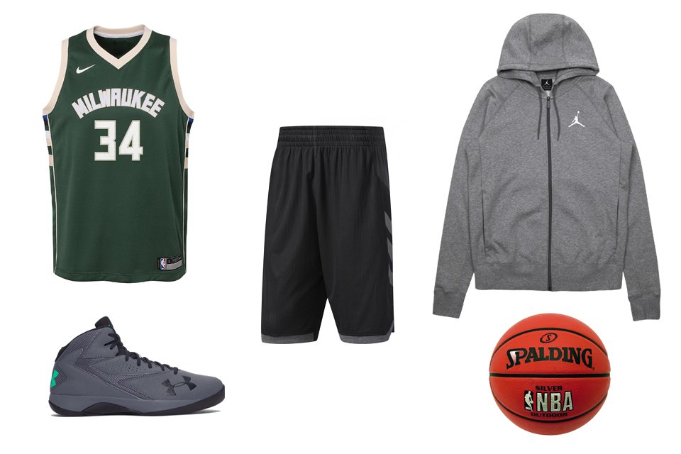 tenue basketball homme bucks