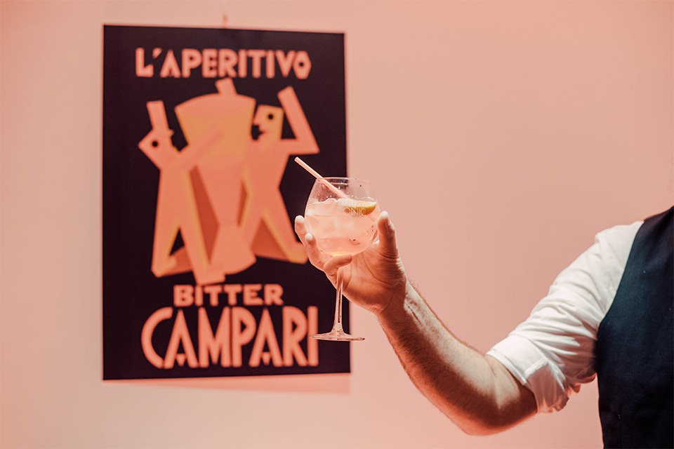 campari tonic soirée bartender competition