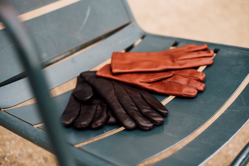 gants cuir atelier particulier