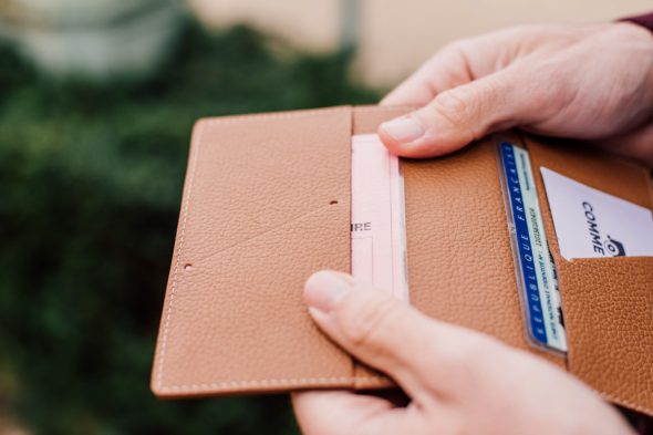 porte documents atelier particulier cuir grain