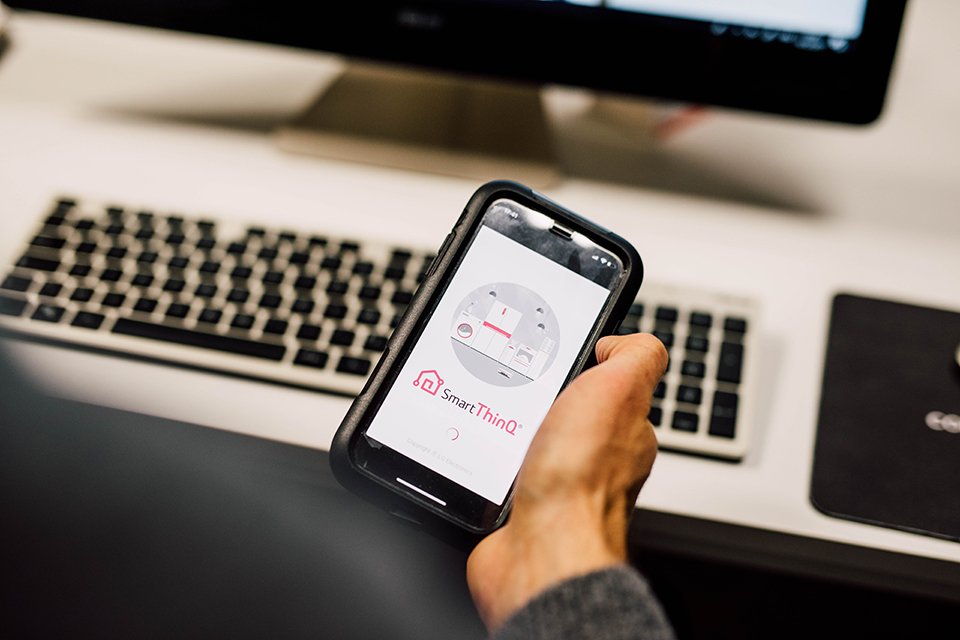 application smart thing lg
