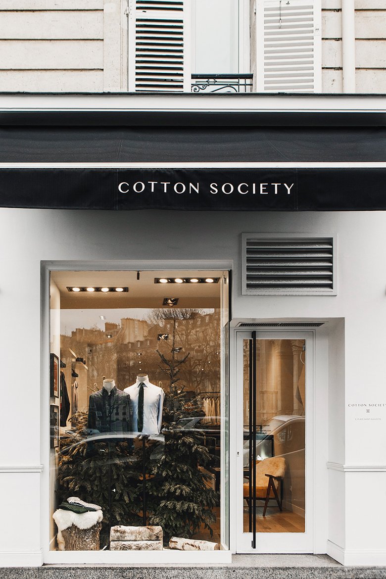 Boutique Cotton Society Vitrine