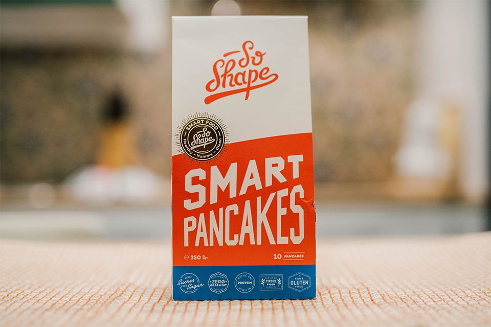 smart pancakes so shape packaging