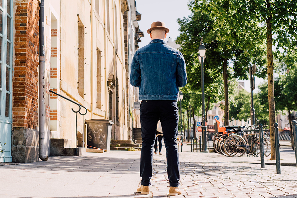 Look denim chic dos