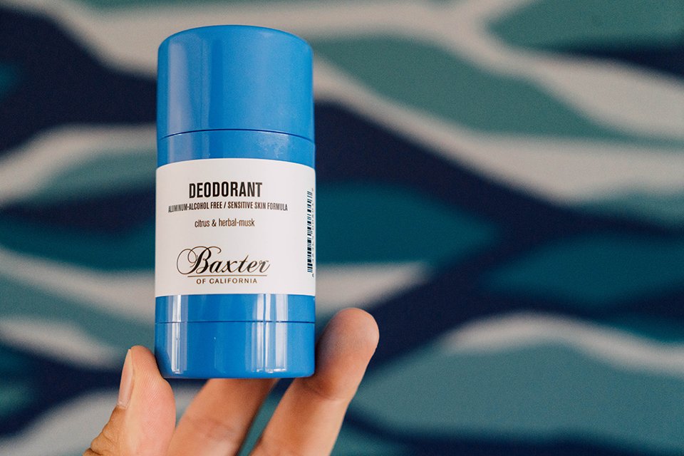 Deodorant Baxter Of California Packaging