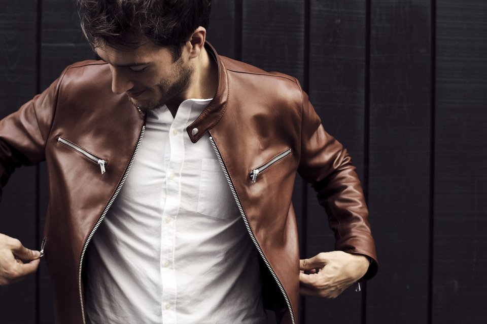 Veste en on sale cuir personnalisable