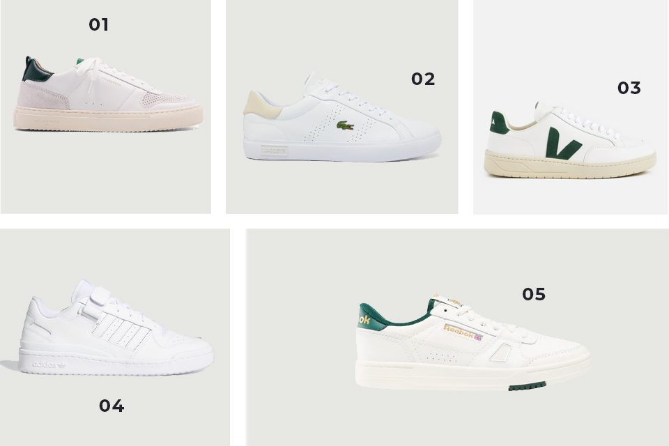 baskets blanches soldes fw24