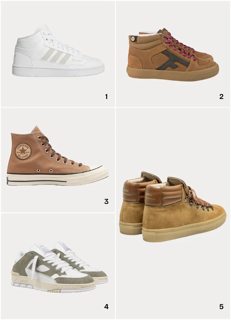 baskets montantes soldes ah25