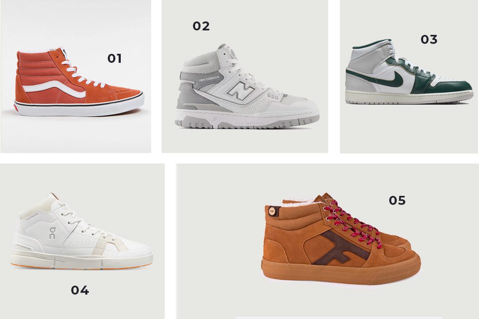 baskets montantes soldes fw24
