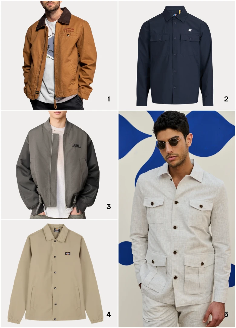 blousons homme soldes ete couv