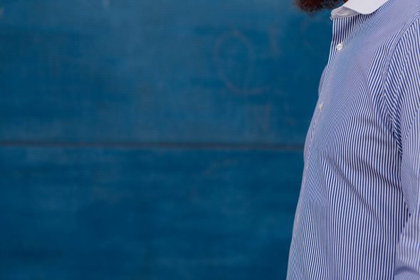 Chemise Hast Col Club Rayures