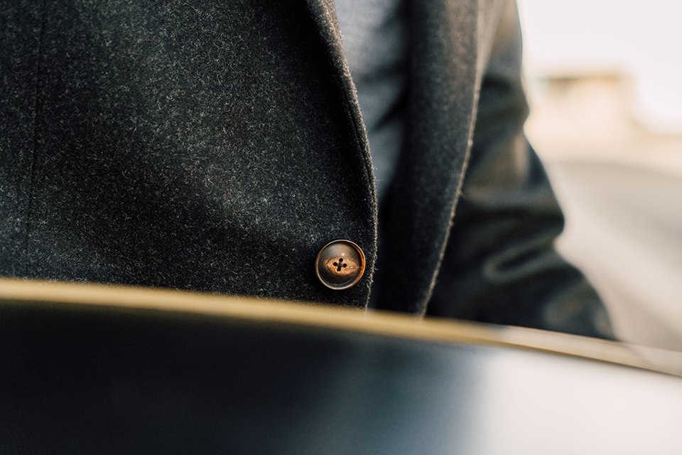 Veste sales tweed asphalte