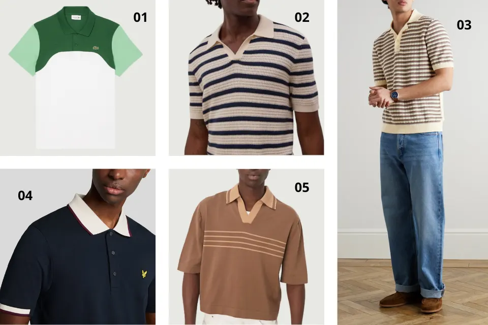 polos motifs soldes 2025