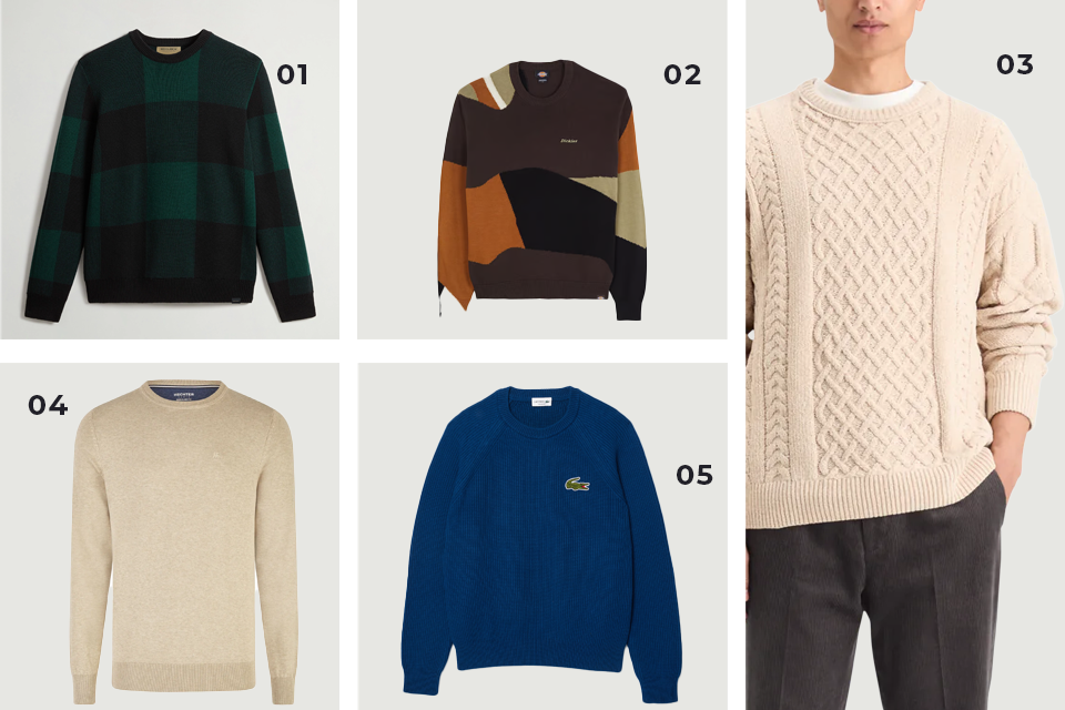 pull col rond soldes fw24