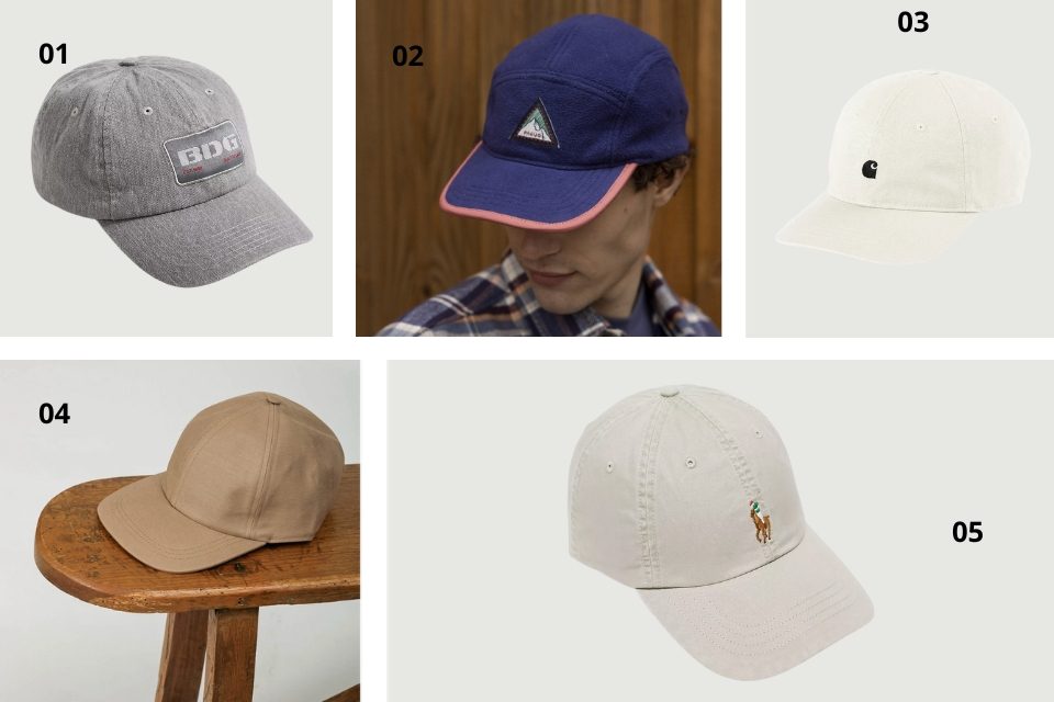 selection soldes été 2024 casquettes V2