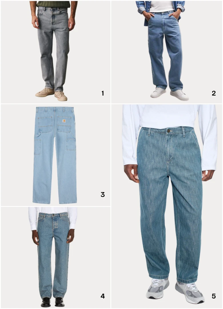 soldes jeans bleu homme 2026 ete