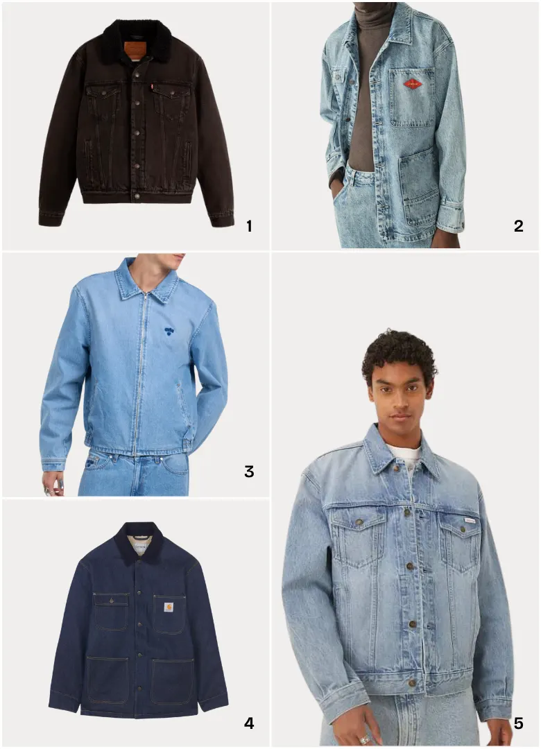 vestes en jean soldes ah25