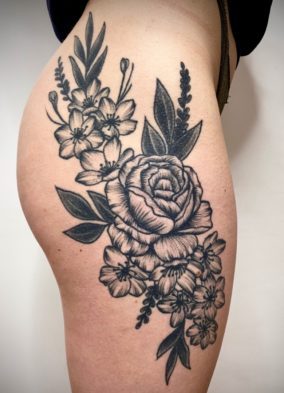Atomik Tattoo Fleurs