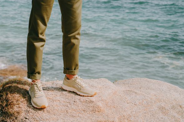 look homme printemps baskets clae