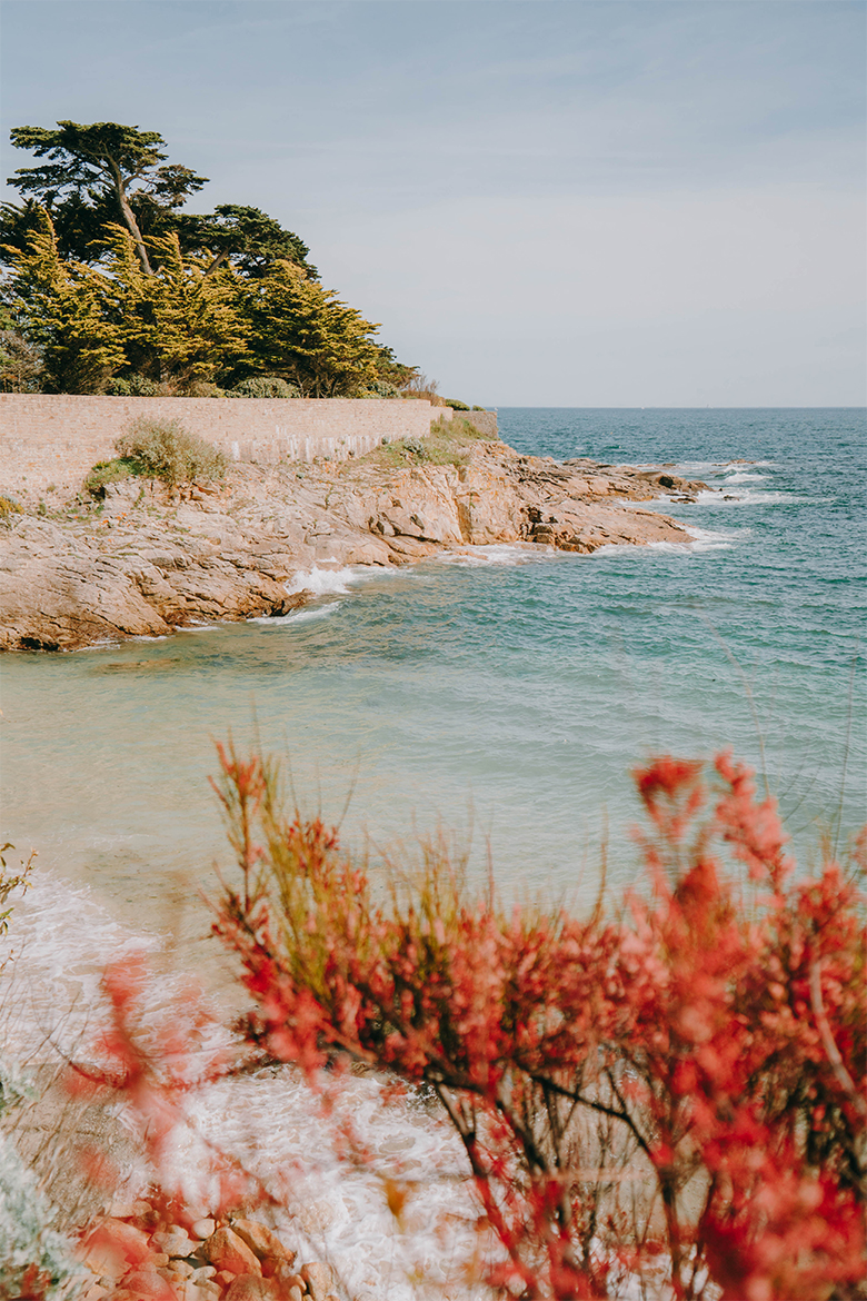 paysage cotier bretagne morbihan
