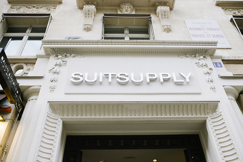 Boutique SuitSupply Paris
