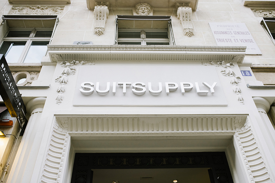 Boutique SuitSupply Paris