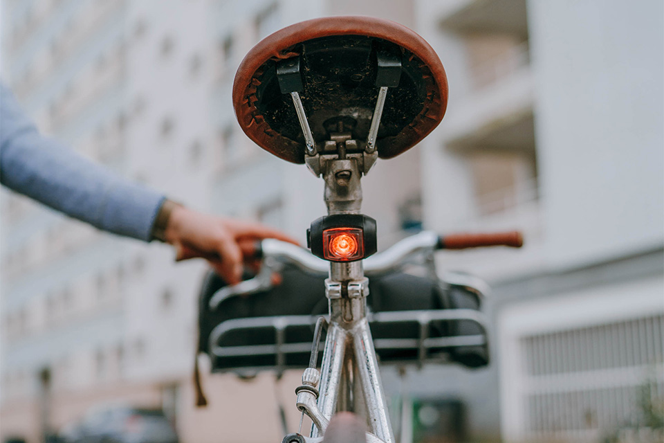 Lumière arrière vélo