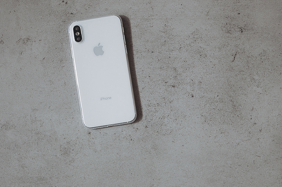 Ultra Thin iPhone X Case Clear Floor