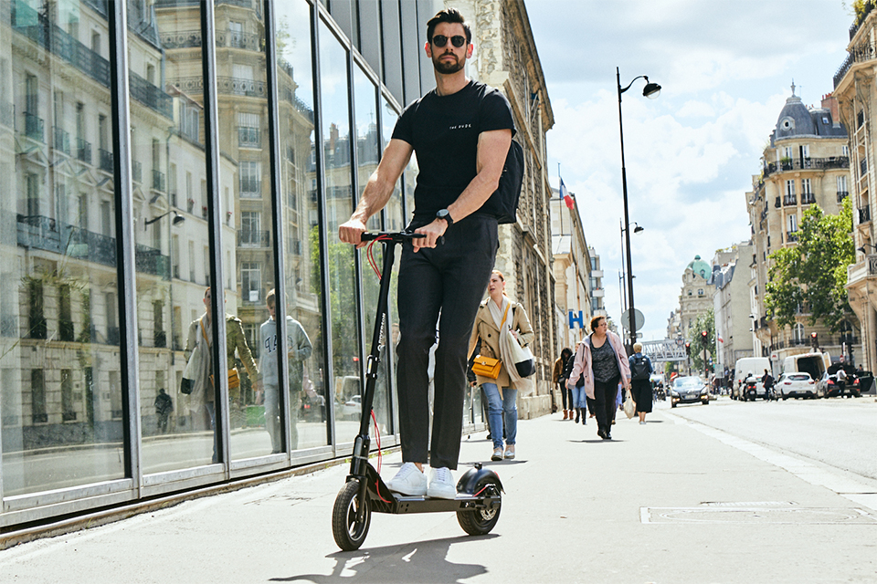 look max trottinette electrique roulage