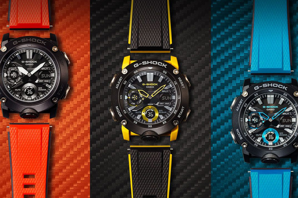 Montre G-Shock GA-2000 News 3 coloris