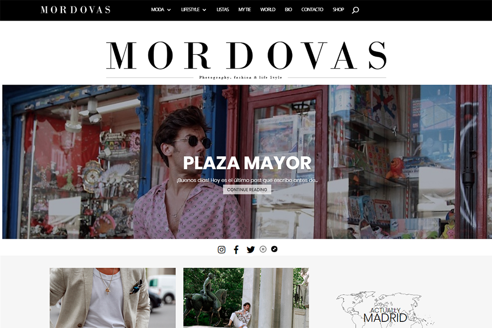 Blog espagnol Mordovas