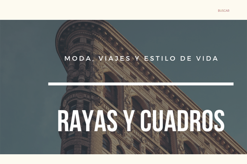 Blog espagnol Rayas Y Cuadros