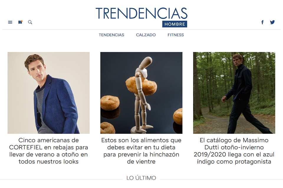 Blog espagnol Trendecias Hombre