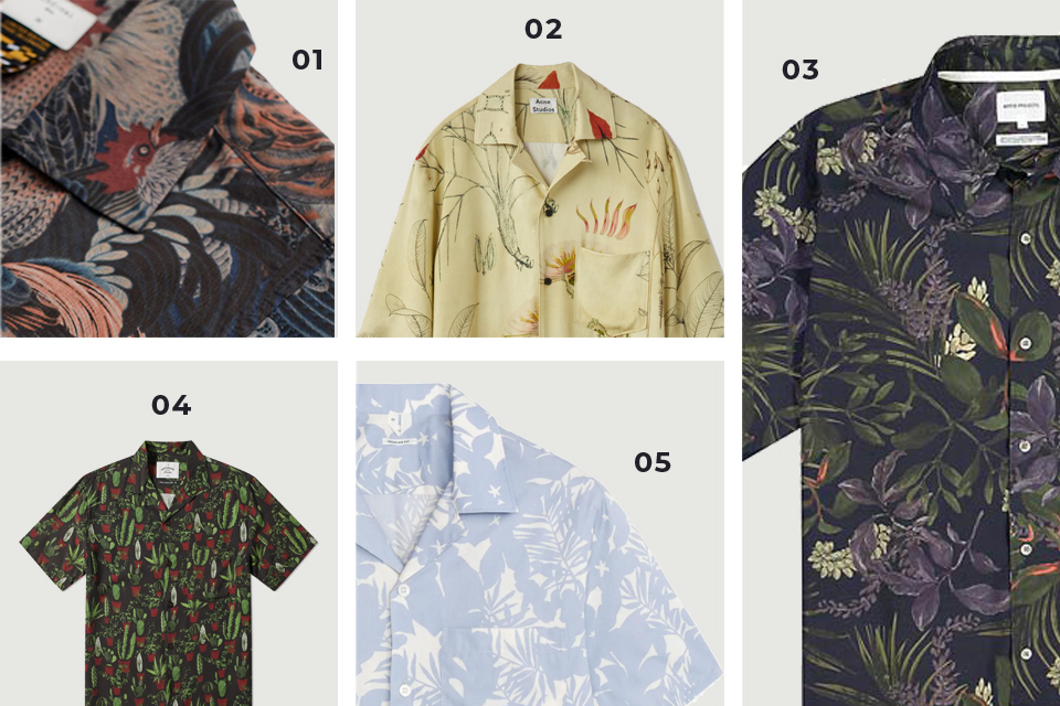 Chemises manches courtes motifs SS19