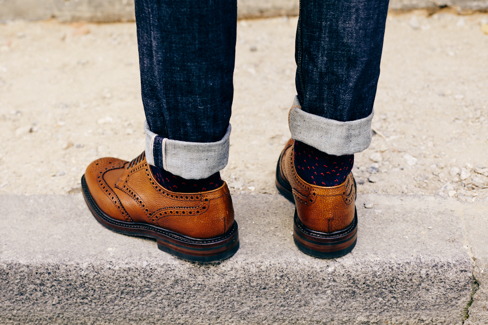 british shoes loake brogues cuir