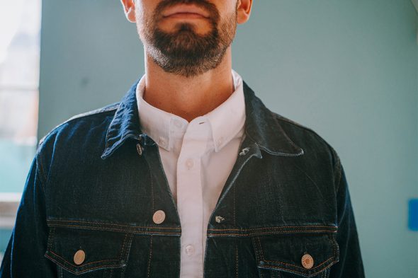 chemise veste jean everlane uniform