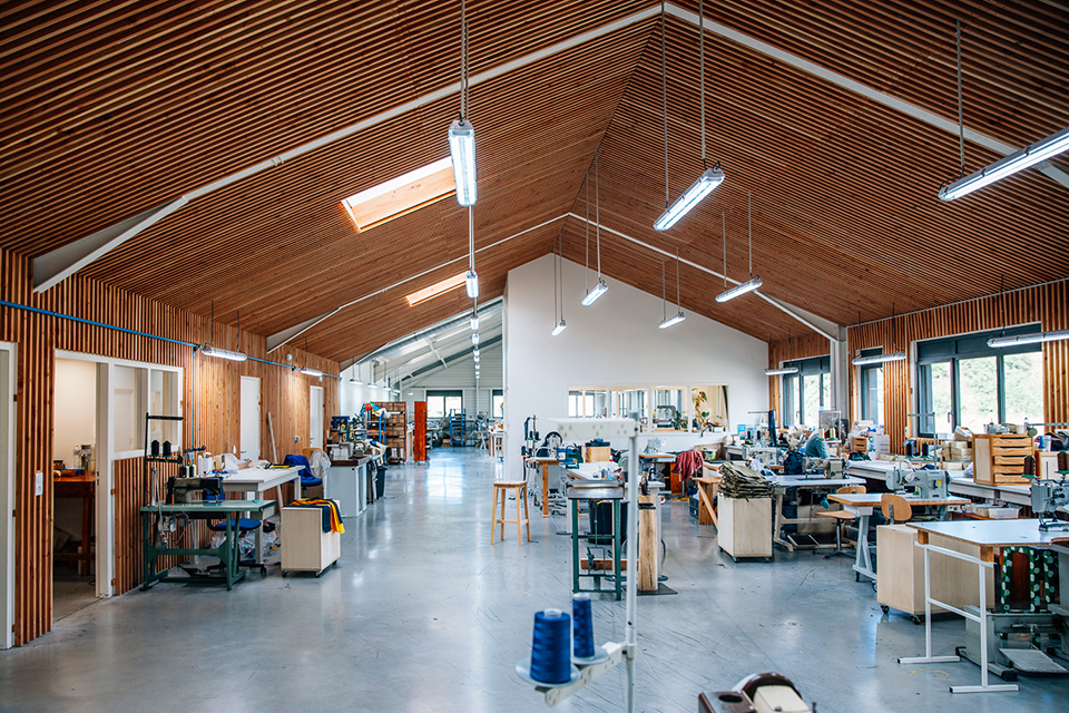 Atelier Bleu de chauffe vue interieur