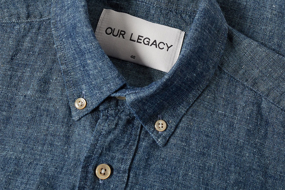 Chemise en chambray Our Legacy