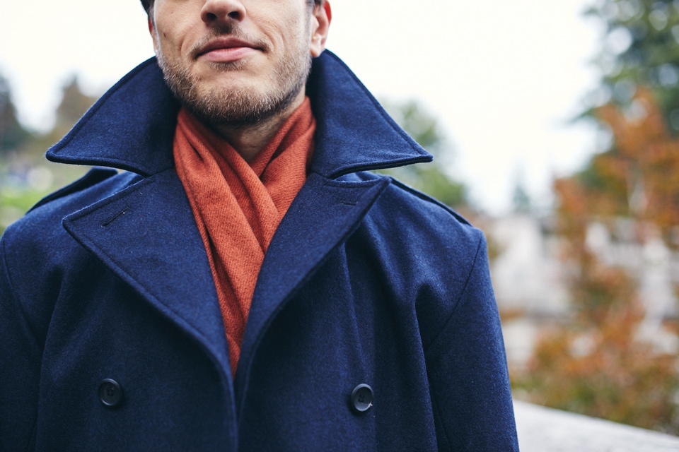 Le caban pour homme, pour un hiver chaud et chic