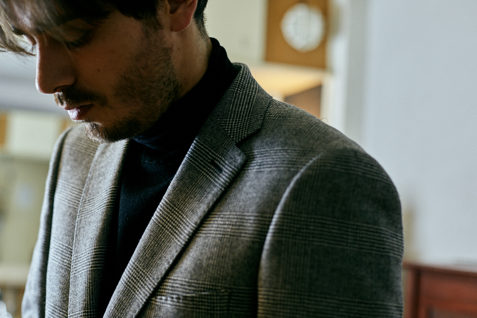 look blazer sur mesure tailor trucks zorzetto