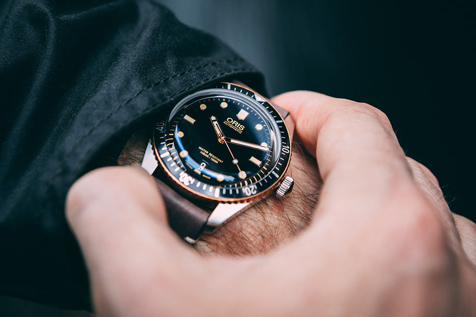 Montre oris Divers Sixty-Five focus