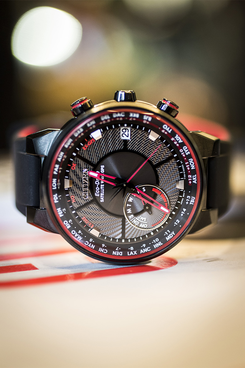 montre citizen eco-drive satellite wave test et avis boitier