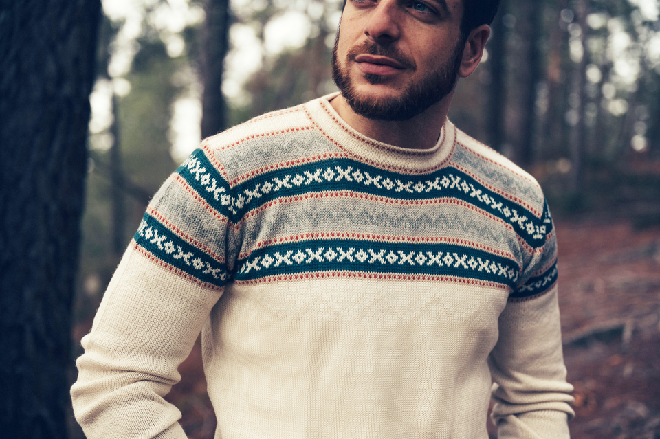 Pull en sales alpaga homme