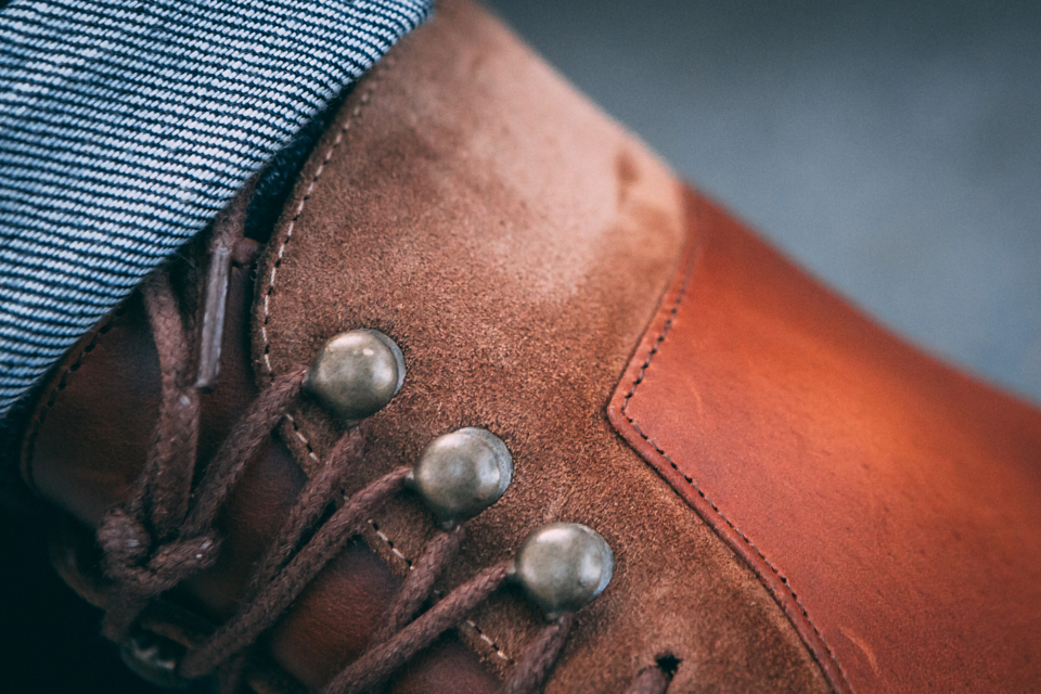 pied de biche bottines